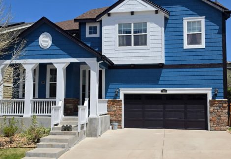 Bold Exterior Repaint in Fountain