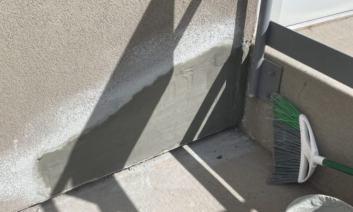 Removing Failing Stucco