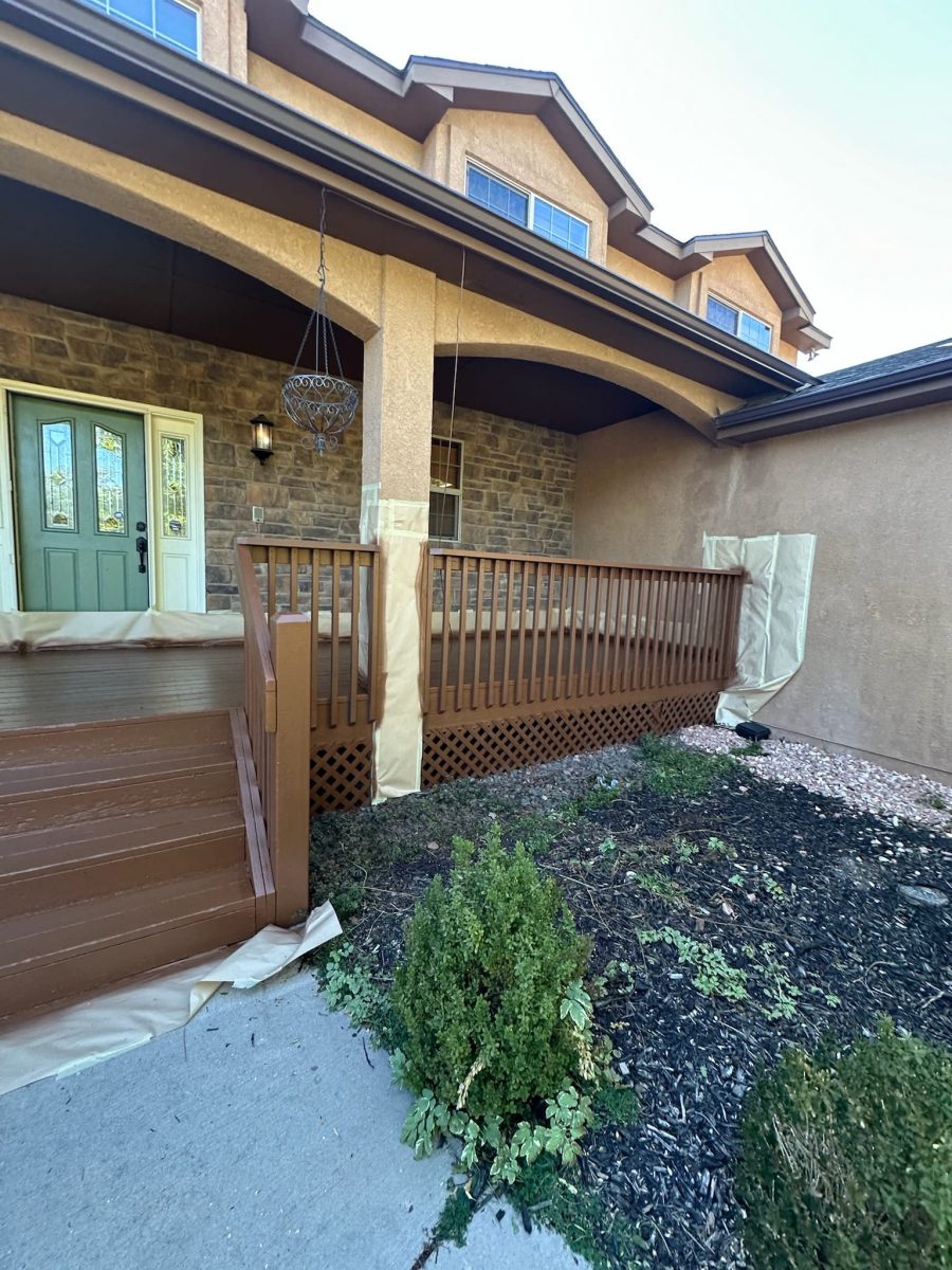 stained front porch Preview Image 1