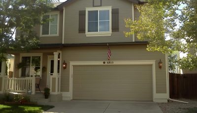 Muted Green Exterior Repaint