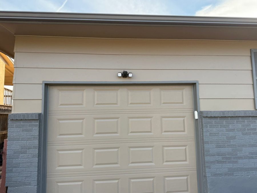 painted garage door and surrounding brick Preview Image 2