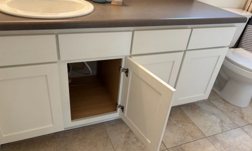 Bathroom Cabinet Refresh