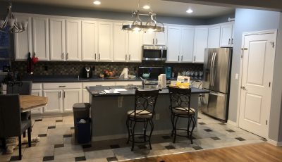 Cabinet Painting Project