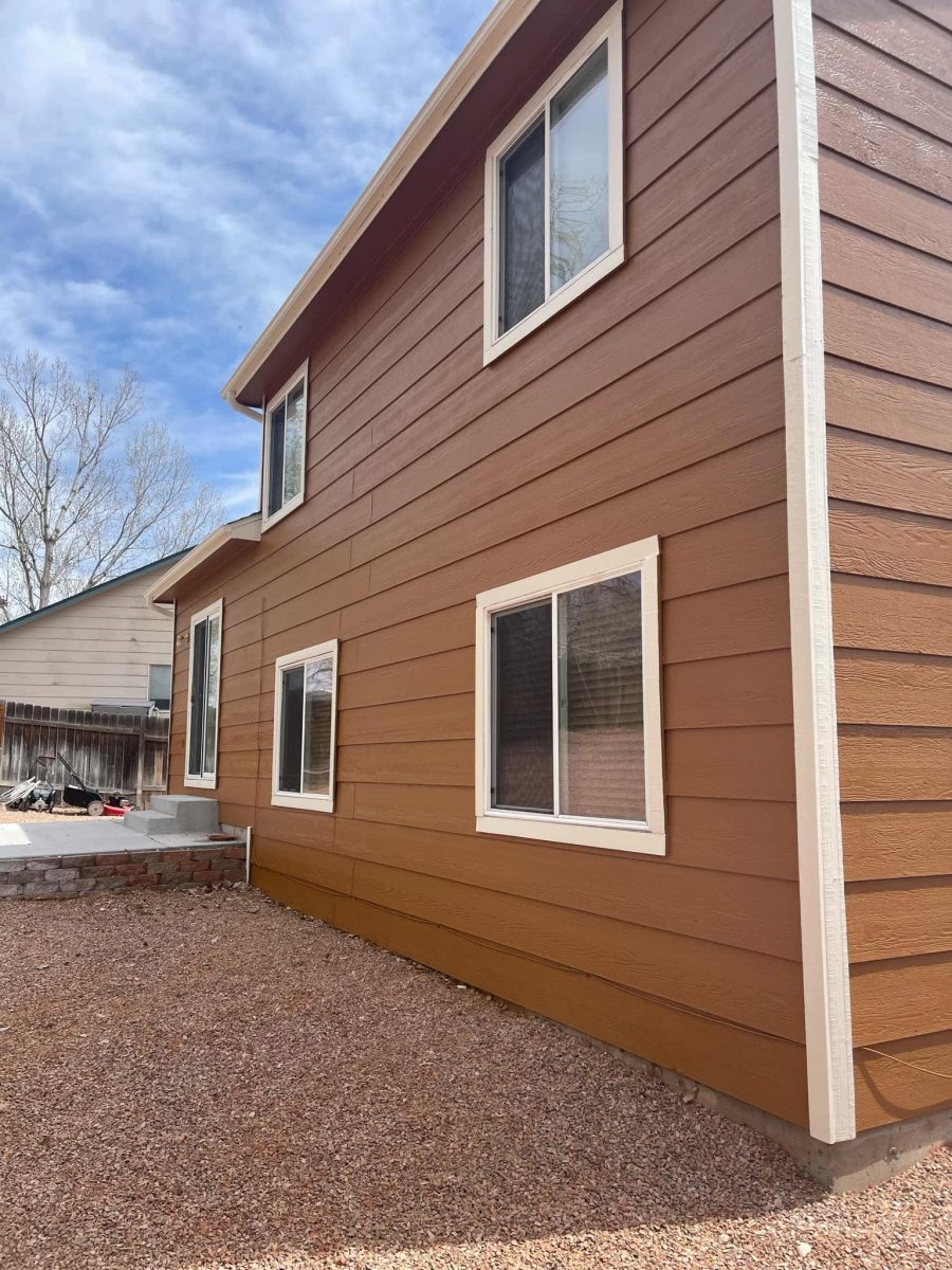 house with painted siding and white trim Preview Image 2