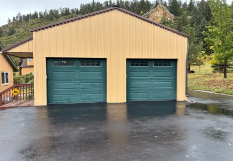 Detached Garage Paint Project