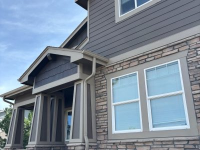 painted home exterior