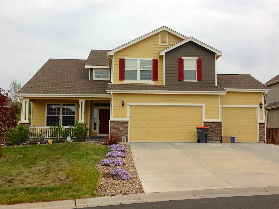 Warm Color Palette Exterior Painting