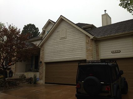 Exterior house painting by CertaPro painters in Broadmoor Bluffs, CO