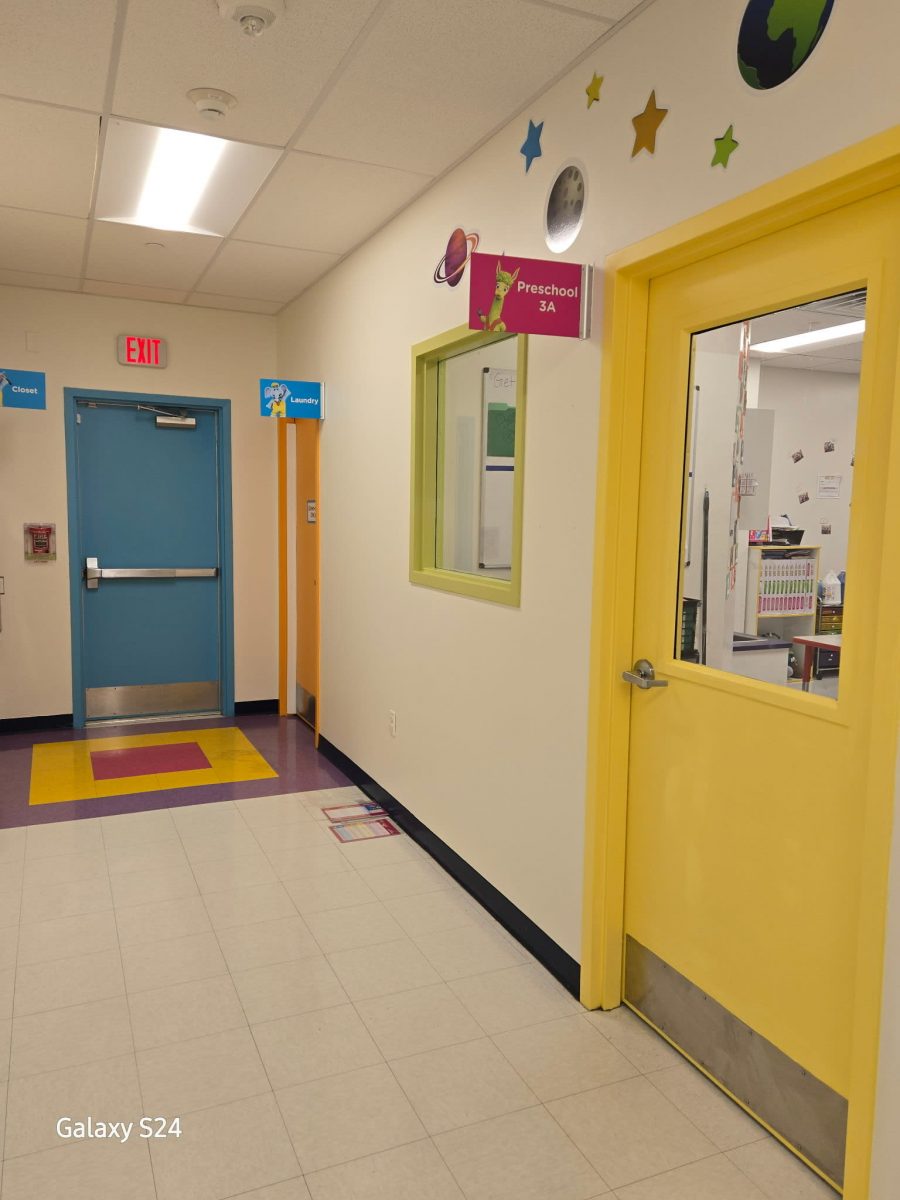 childcare center hallway with colorful doors Preview Image 3