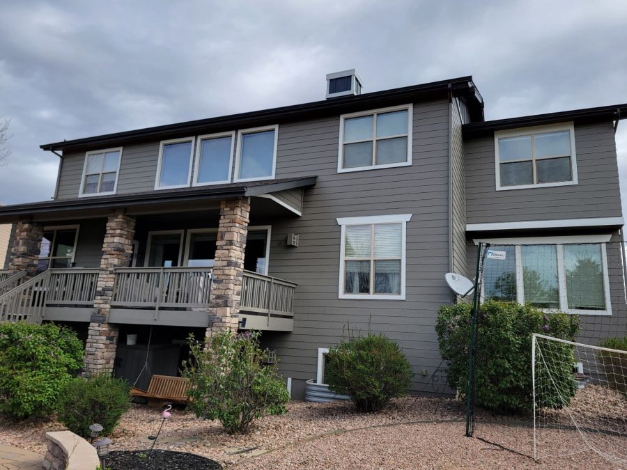 home exterior after siding and trim repaint Preview Image 2
