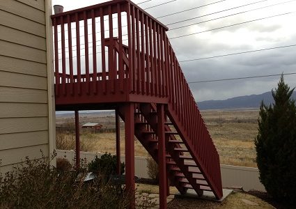 Deck Stairs Restoration