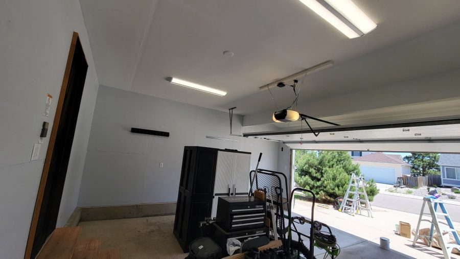 home garage with items gathered in center of room Preview Image 1