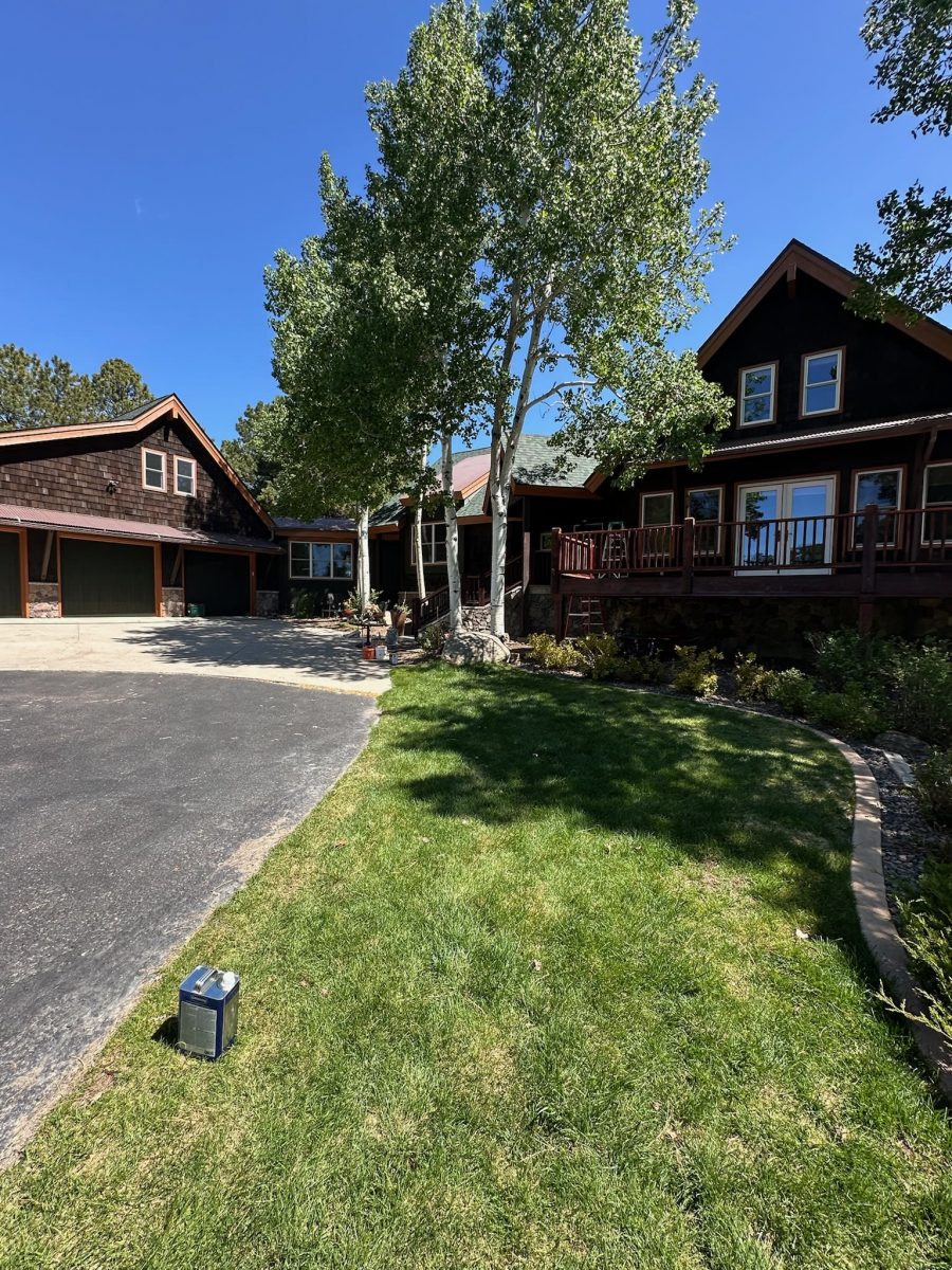 front of house staining