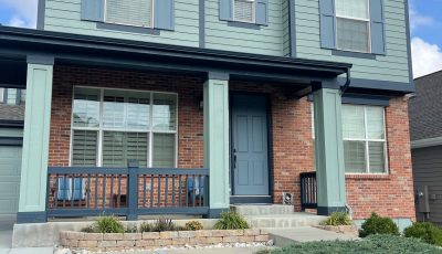 painted home exterior