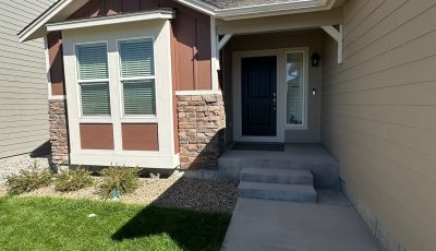 painted home front exterior