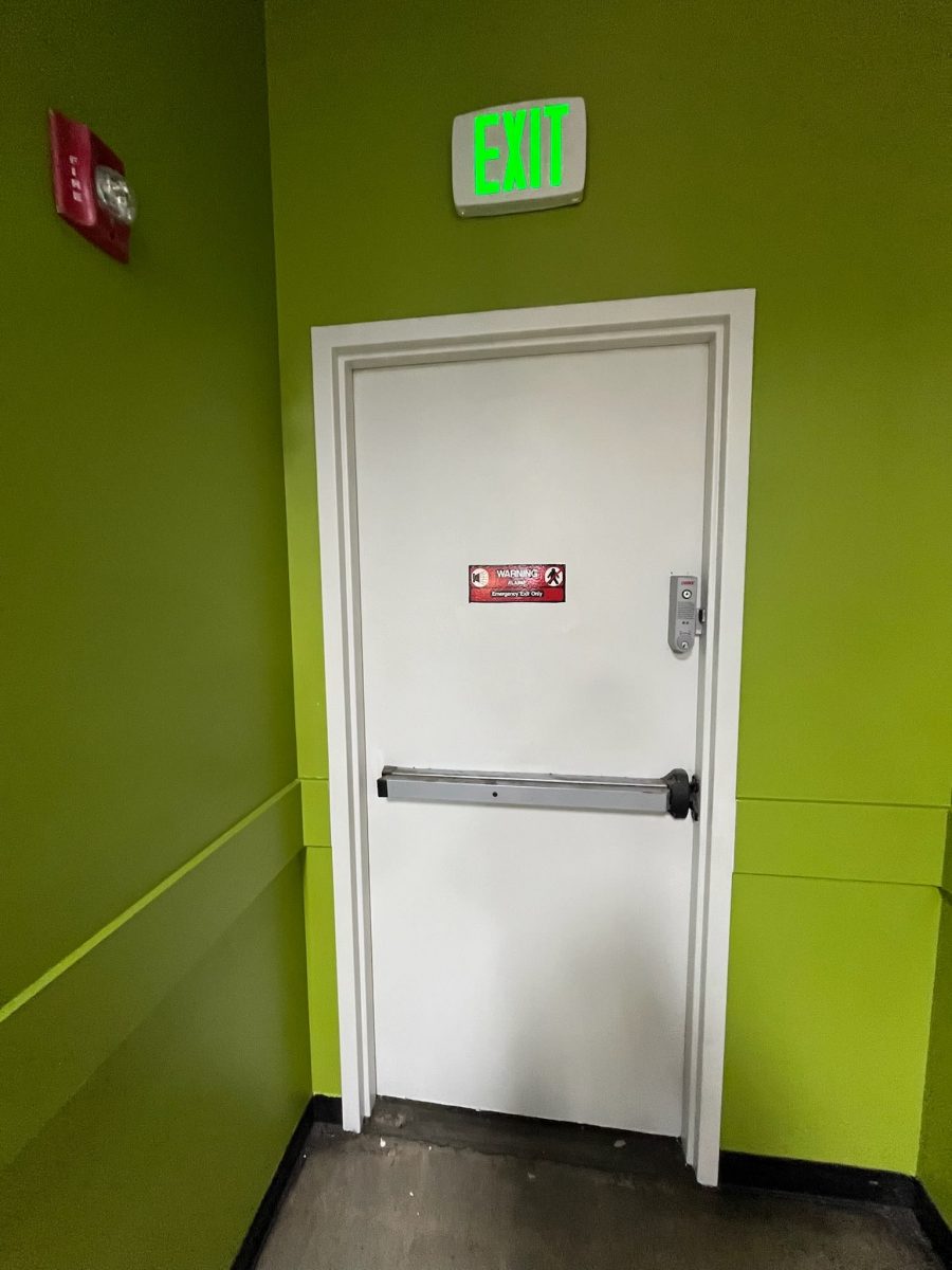 green painted wall in commercial space Preview Image 5