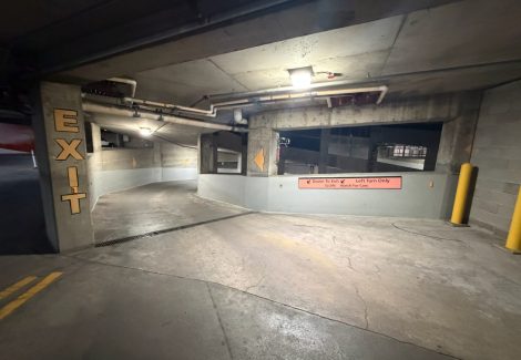 Commercial Parking Garage Concrete Painting