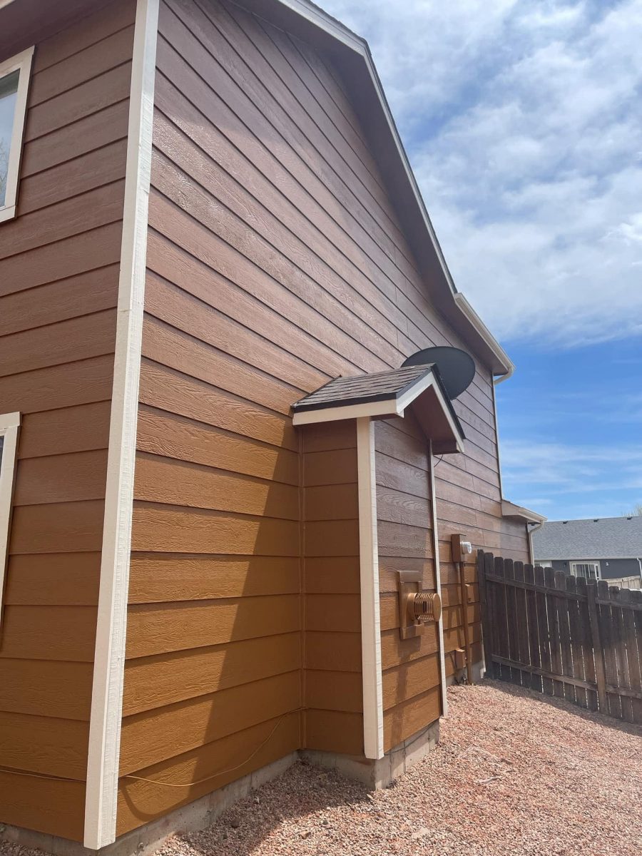 house with painted siding and white trim Preview Image 3