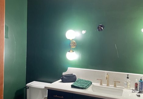 Bathroom Drywall Repair