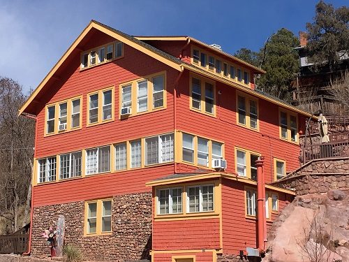 Exterior painting by CertaPro house painters in Manitou Springs, CO