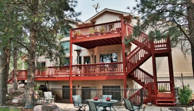 Monument Stucco Deck Stairs Ext