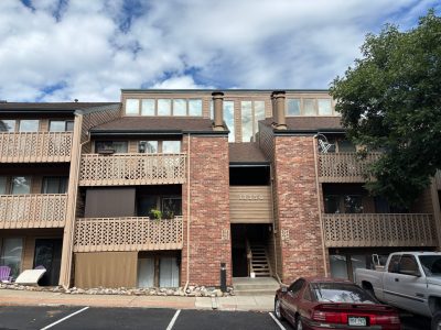painted apartment exterior