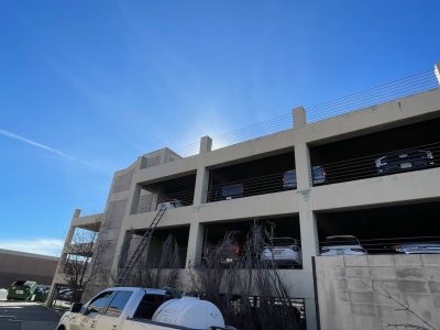 parking garage exterior