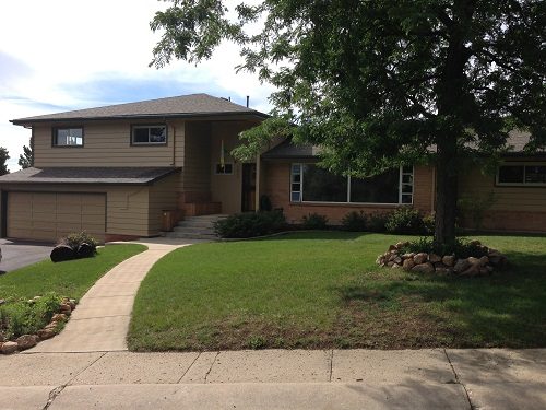 Exterior painting by CertaPro house painters in Broadmoor Bluffs, CO