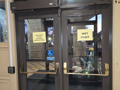 acadia apartment entrance