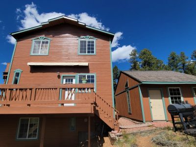painted home exterior