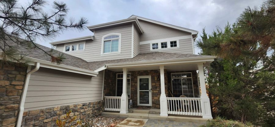 painted house exterior