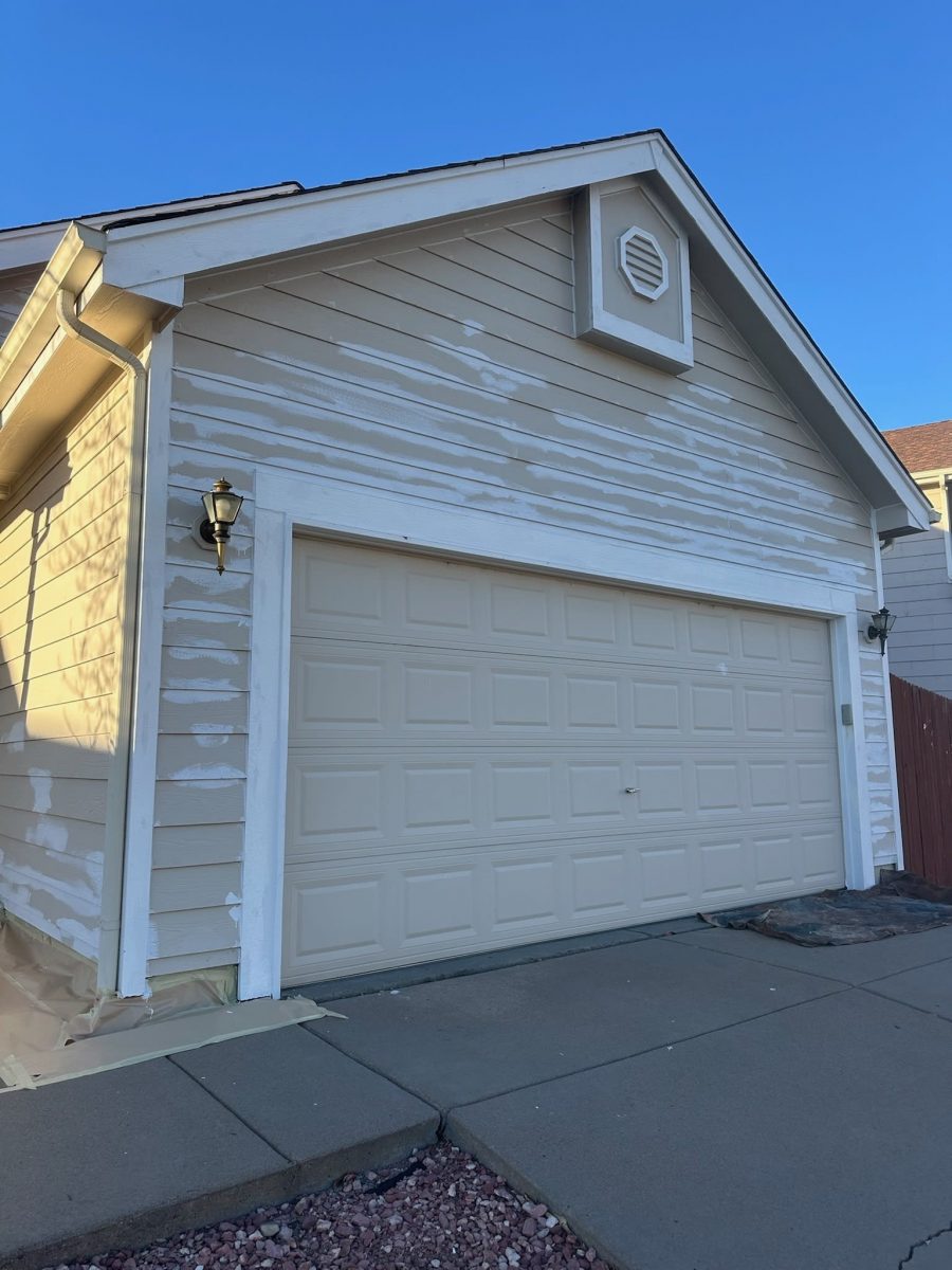 house exterior with primer before repaint Preview Image 4