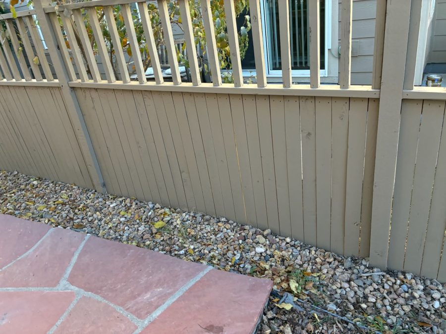 wood fence with blonde stain Preview Image 1