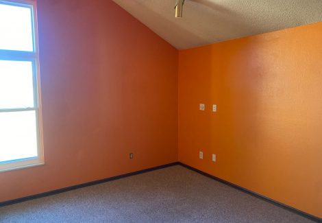 Orange Room Interior Painting