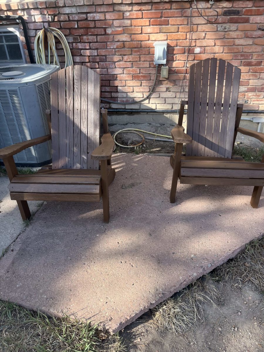 brown stained wooden deck chairs Preview Image 2