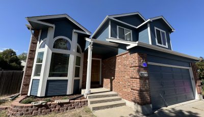 Blue Residential Exterior