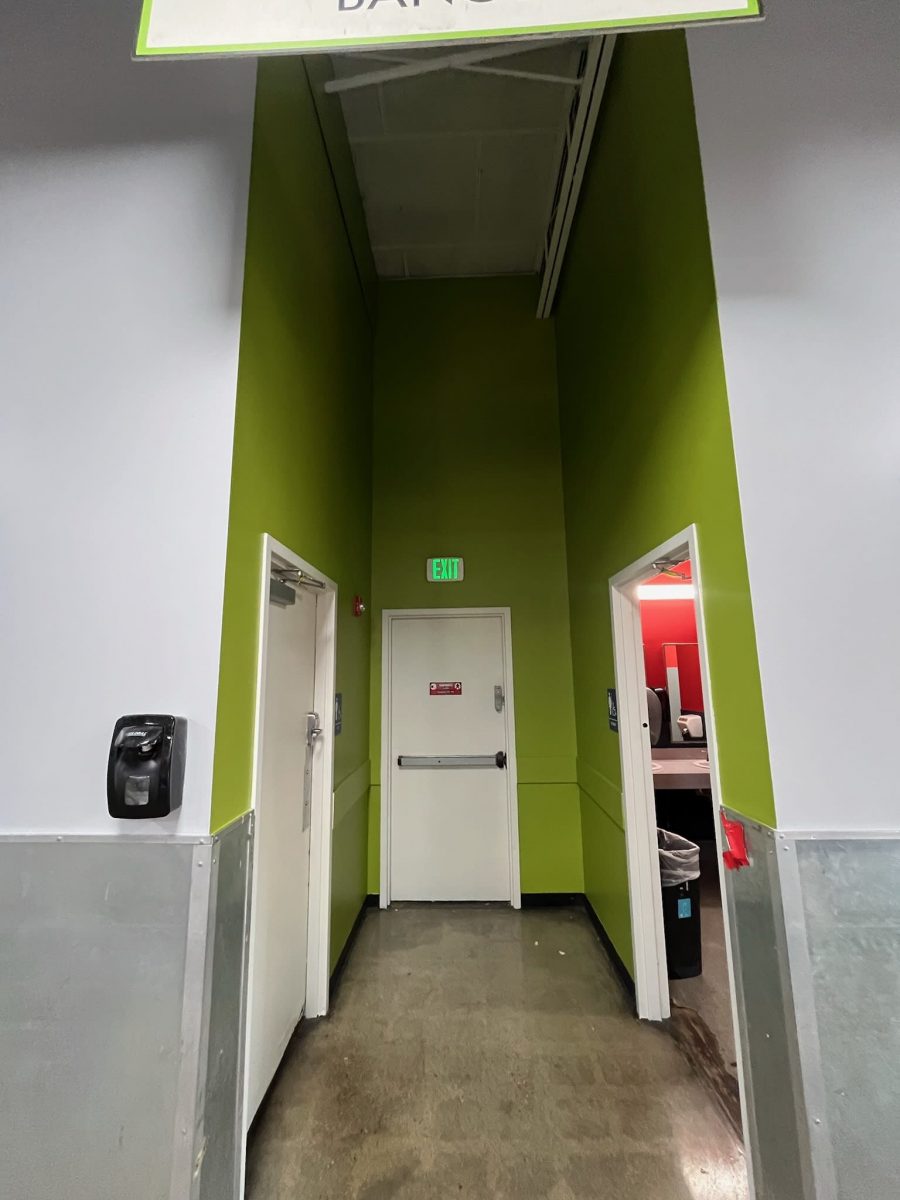 green painted wall in commercial space Preview Image 7