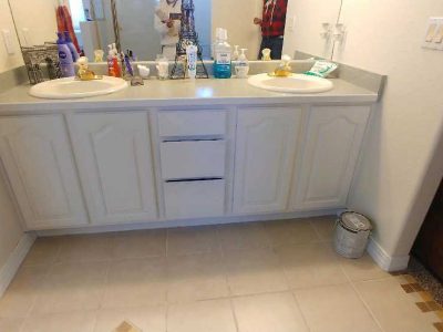 Bathroom Cabinet Painting