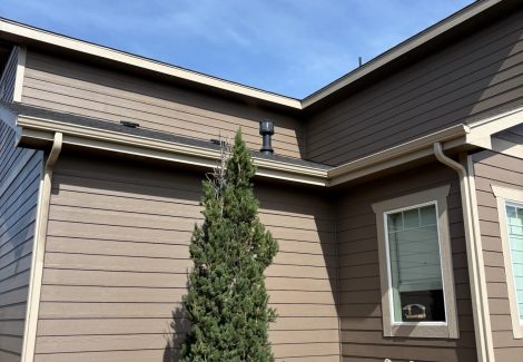 painted home exterior