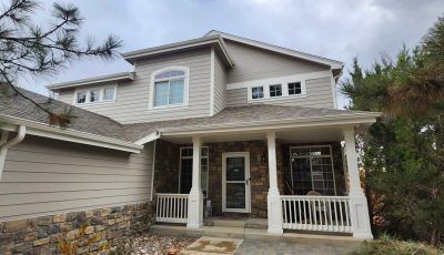 painted house exterior