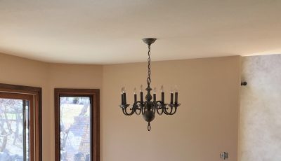 Interior dining room painting by CertaPro house painters in Broadmoor Bluffs