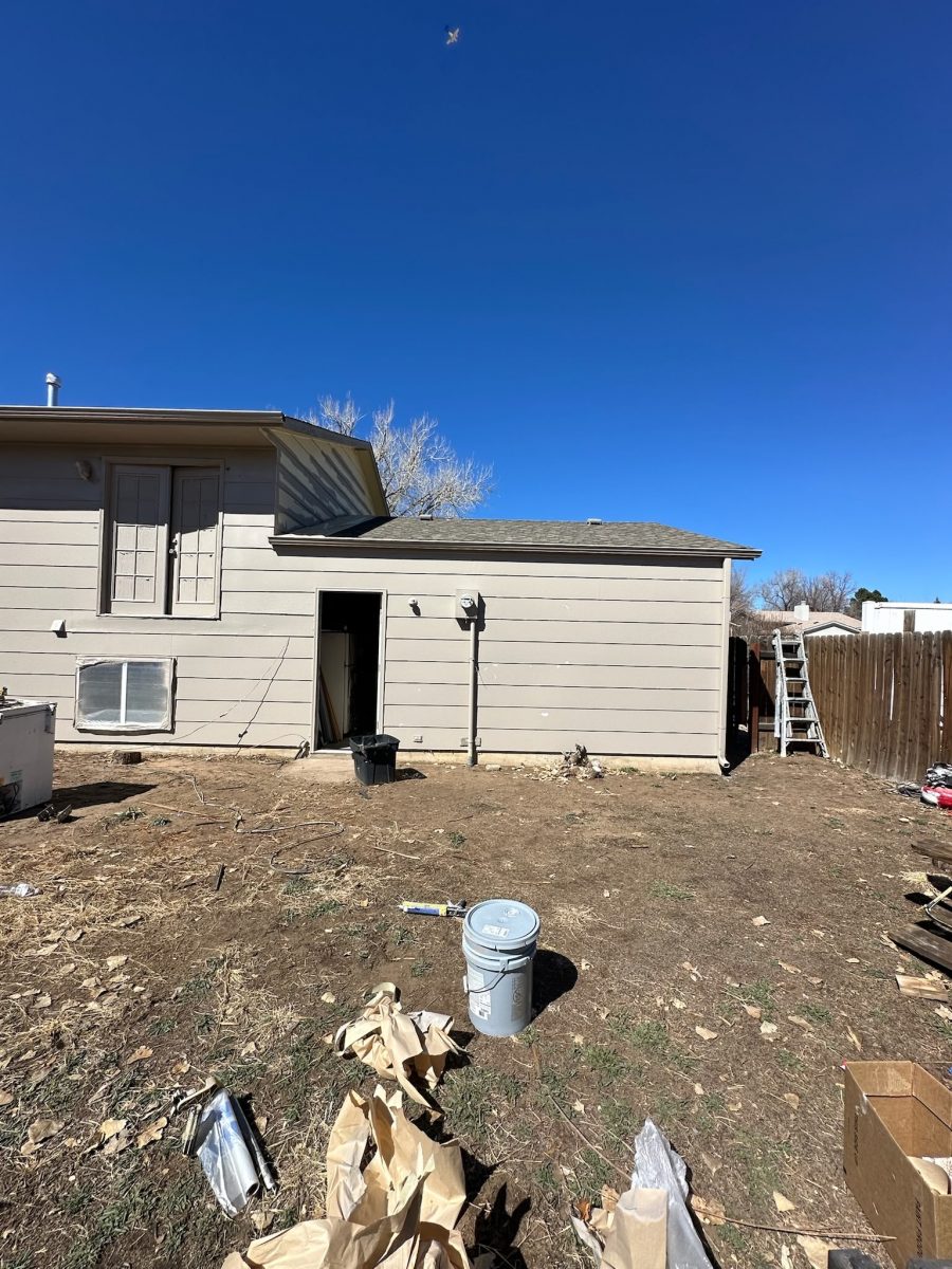 house exterior with painted siding