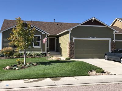 Exterior house painting in Peyton, CO