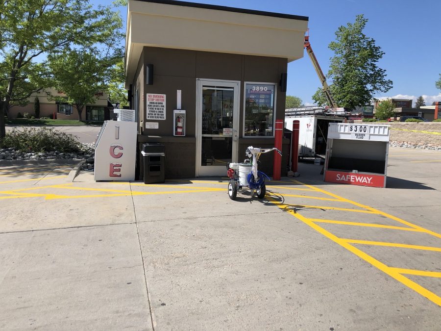 Parking lot line striping project Preview Image 1