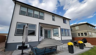 White Exterior Siding