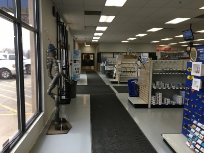 Commercial retail painting