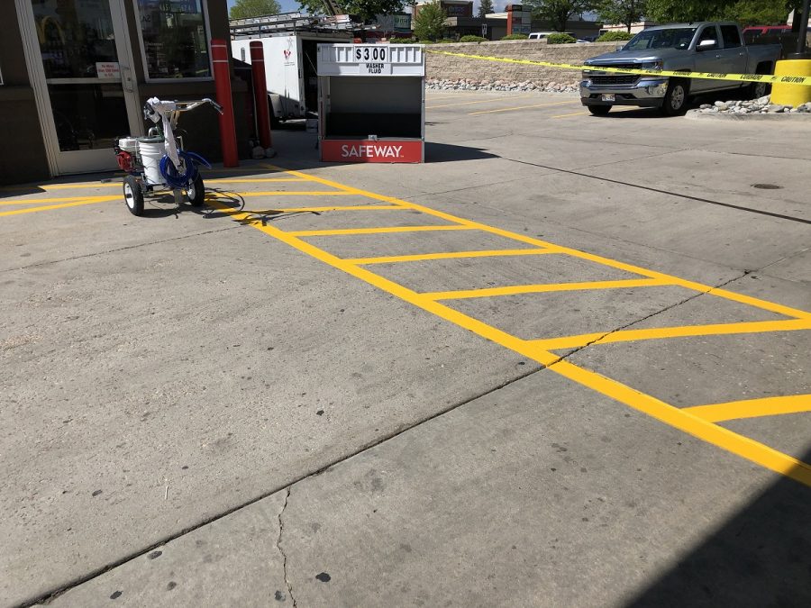 Parking lot line striping project Preview Image 2