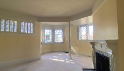 painted empty home interior room