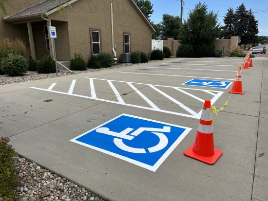 Line Striping Finished