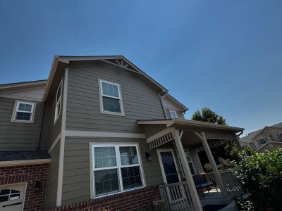 painted house exterior